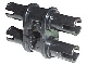 Part No: 32138 Name: Technic, Pin Double with Axle Hole Part No: 32138 Name: Technic, Pin Double with Axle Hole